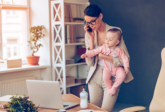 Empalma tus proyectos profesionales con la maternidad